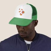Casquette Papillons & Fleurs (En situation)