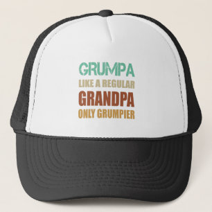 Casquette Papounet comme un grand-père normal mais plus grin