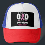 Casquette Par La Grâce Dieu Je Suis Un Survivant Cancer Du S<br><div class="desc">Par La Grâce Dieu Je Suis Un Survivant Cancer Du Sein Survivant</div>