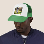 Casquette "Par tee Time : Le Cool Chat’s Golf Swing!" (En situation)