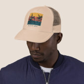 Casquette Paradis du Surf Miami Beach Floride (En situation)
