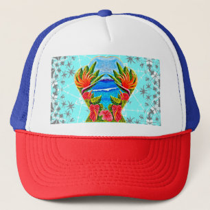 Casquette Paradis hawaïen à deux fois