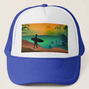 Casquette Paradis océanique d'été