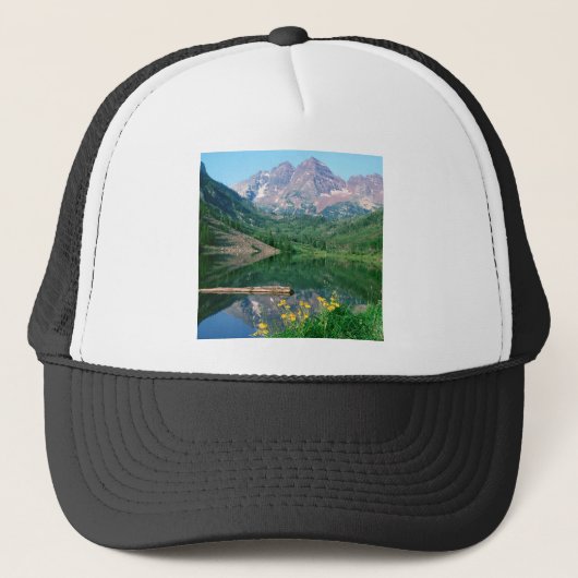 Casquette Parc Bells marron White River le Colorado (Devant)
