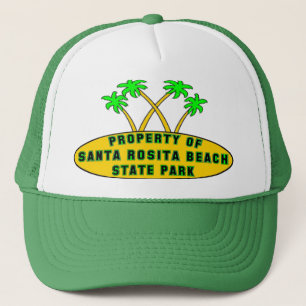 Casquette Parc d'état de plage de Père Noël Rosita
