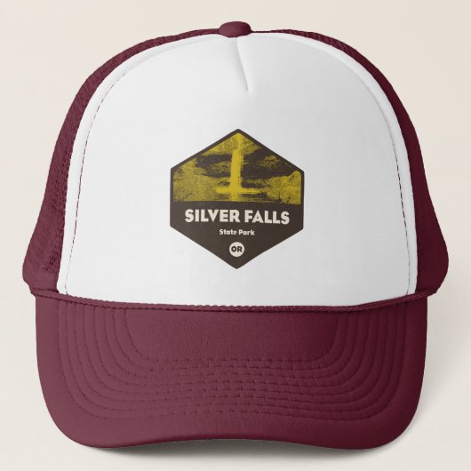 Casquette Parc d'État de Silver Falls Oregon (Devant)