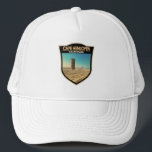 Casquette Parc d'état du Cap Henlopen Aquarelle Delaware<br><div class="desc">Le parc d'état du Cap Henlopen présente des oeuvres d'art dans un style aquarelle. William Penn a fait des plages du Cap Henlopen l'une des premières terres publiques établies aux Etats-Unis.</div>
