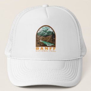 Casquette Parc national Banff Canada Vintage Voyage