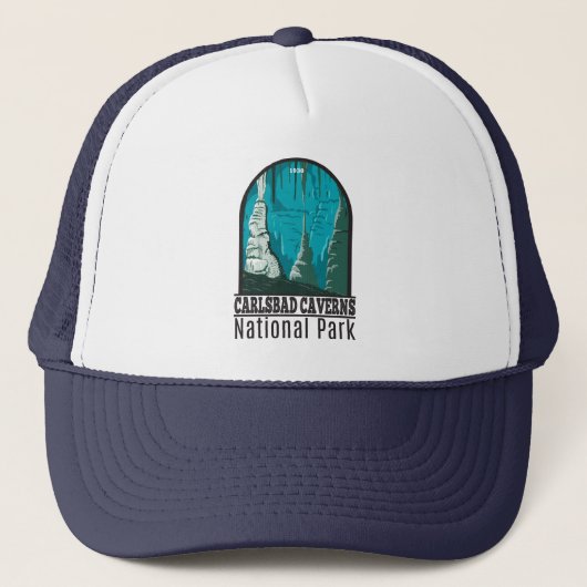 Casquette Parc national Carlsbad Caverns Vintage (Devant)