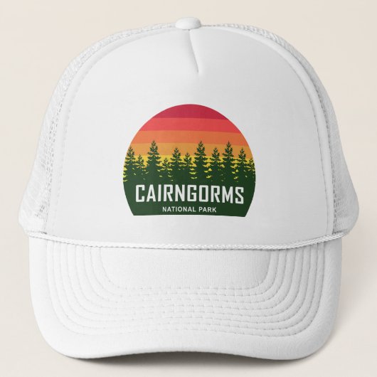 Casquette Parc national de Cairngorms Écosse (Devant)