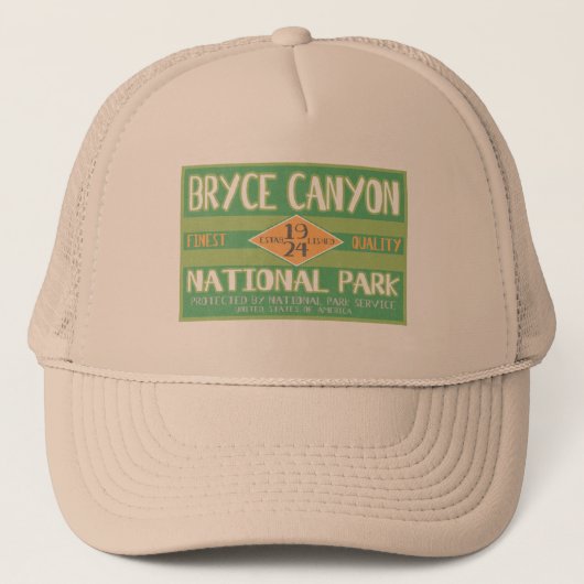 Casquette Parc national de canyon de Bryce (Devant)
