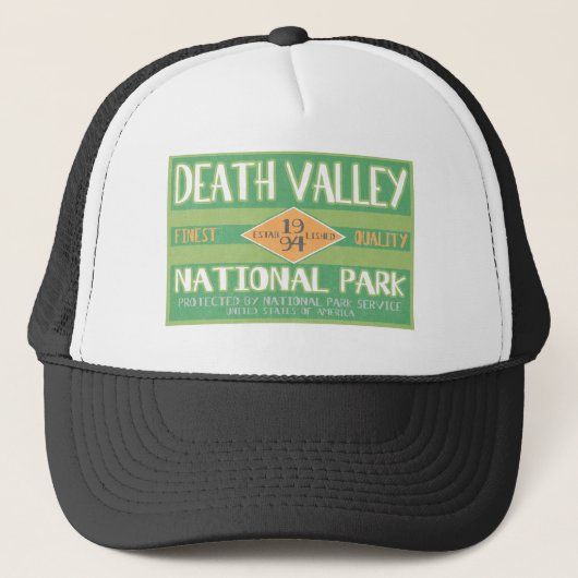 Casquette Parc national de Death Valley (Devant)