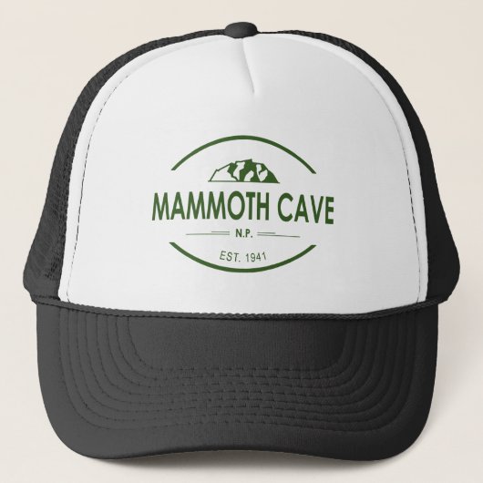 Casquette Parc national de Mammoth Cave (Devant)