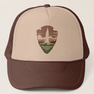 Casquette Parc national de Yellowstone Old Faithful Arrowhea