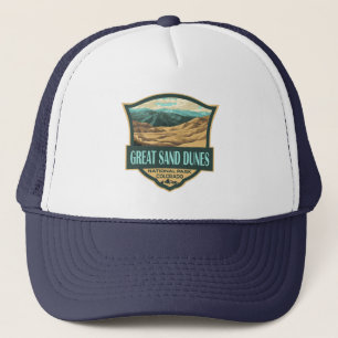 Casquette Parc national des Great Sand Dunes Illustration Ré