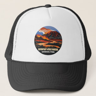 Casquette Parc national des volcans d'Hawaii Mauna Loa Vinta