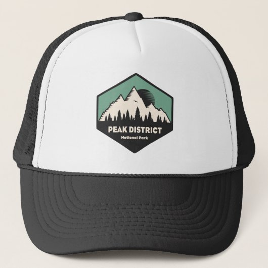 Casquette Parc national du district de Peak (Devant)