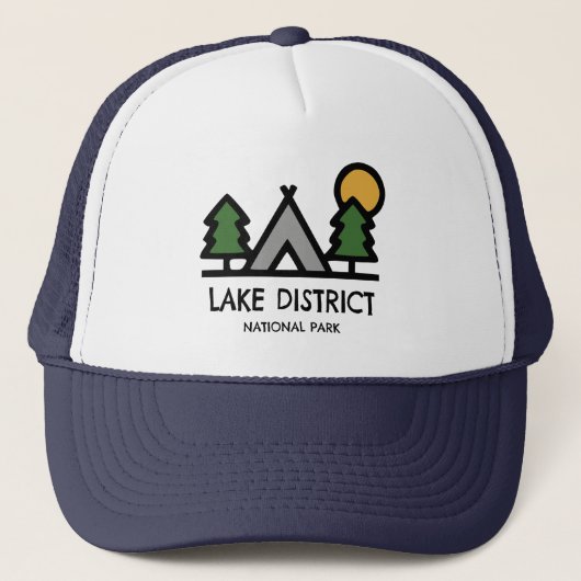 Casquette Parc national du Lake District (Devant)