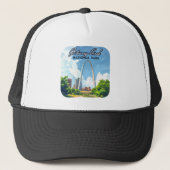 Casquette Parc national Gateway Arch Missouri St Louis Retro (Devant)
