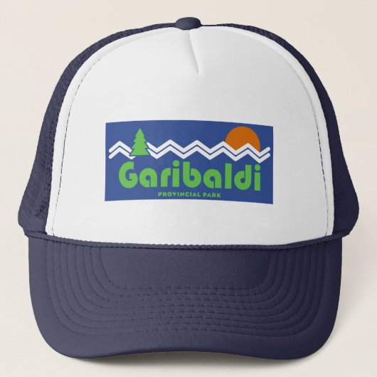 Casquette Parc provincial de Garibaldi Rétro (Devant)