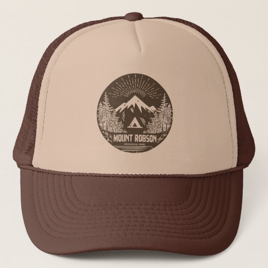 Casquette Parc provincial Mount Robson (Devant)