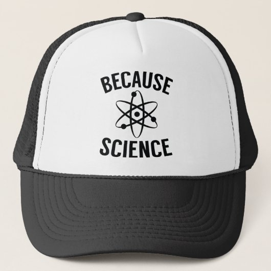 Casquette Parce que la science (Devant)