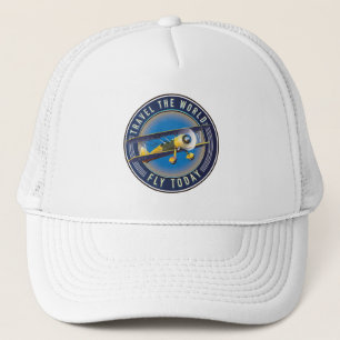 Casquette Parcourez le patch voyage World Fly Today