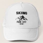 Casquette Park City Utah ski (Devant)