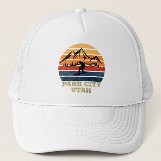 Casquette Park city Utah vintage (Devant)