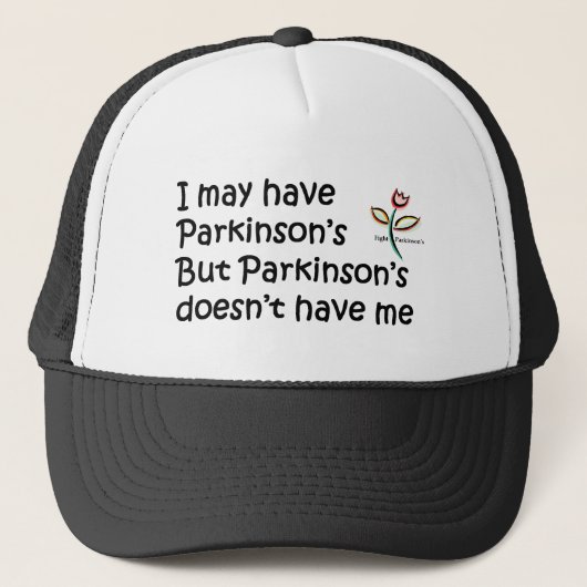 Casquette Parkinson ne m'a pas (Devant)