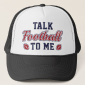 Casquette Parle De Football À Moi (Devant)