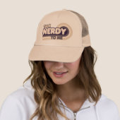 Casquette Parle Nerdy à moi (En situation)