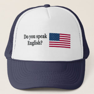 Casquette Parles-tu anglais ? en anglais. Indicateur