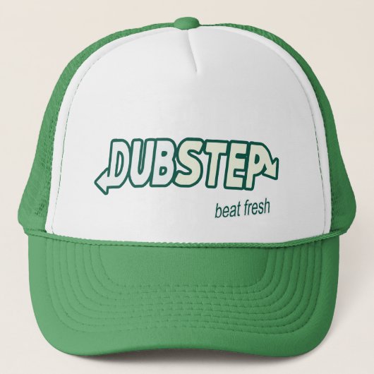 Casquette Parodie fraîche de battement de DUBSTEP (Devant)