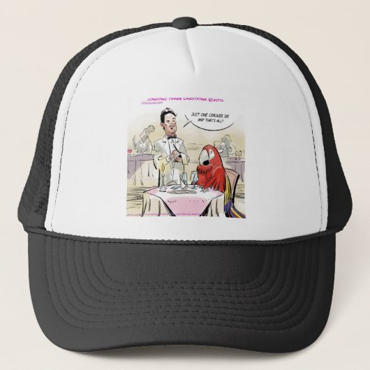 Casquette Parrot Fine Dining Drôle (Devant)