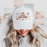 Casquette Parti de la Bachelorette à thème occidental<br><div class="desc">Il s'agit d'un camionneur de soirée de bachelorette sur le thème de l'Ouest qui présente un jeu de polices super. Toutes les couleurs sont modifiables. // Pour les articles correspondants, visitez la collection "BACHELORETTE" dans le magasin By Nicole Designs Zazzle. * Si vous aimez ce design mais ne le voyez...</div>