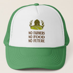 Casquette pas d'agriculteurs ni de nourriture