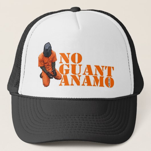 Casquette Pas de Guantanamo (Devant)