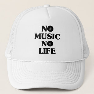 CASQUETTE PAS DE MUSIQUE PAS DE VIE