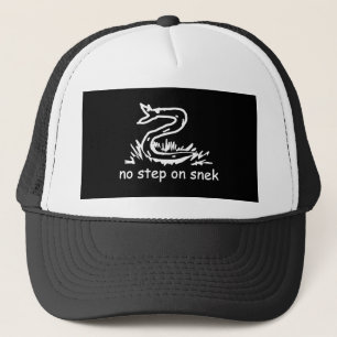 Casquette Pas de pas sur les mèmes de snek Gadsden SnekRight