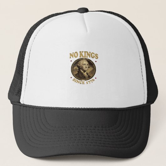 Casquette Pas de rois depuis 1776 Classique (Devant)
