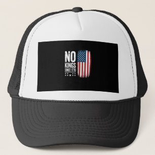 Casquette Pas de rois en Amérique depuis 1776 Esprit de libe