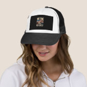 Casquette Pas de rois en Amérique Nous le peuple (En situation)