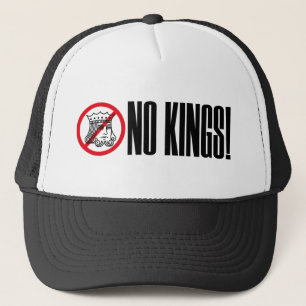 Casquette PAS DE ROIS ! - Manifestation Trump - Snapback - C