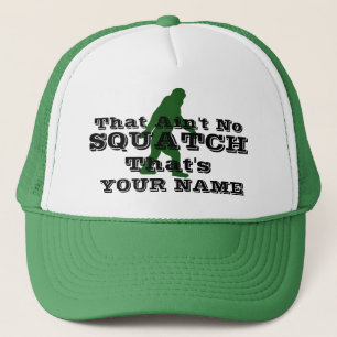 Casquette Pas de squatch personnalisé