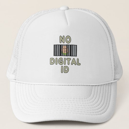 Casquette Pas d'ID numérique (Devant)