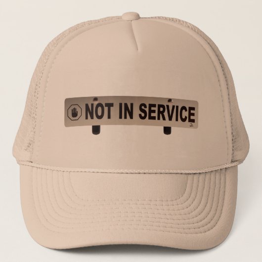 Casquette Pas en service (Devant)