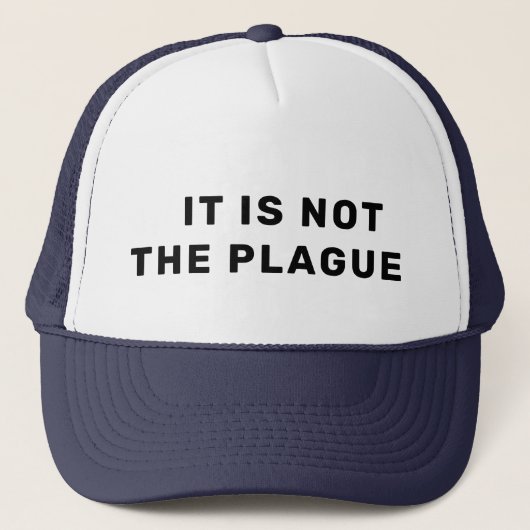 CASQUETTE PAS LE PLAGUE (Devant)