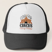 Casquette Pas mon cirque, pas mes singes (Devant)