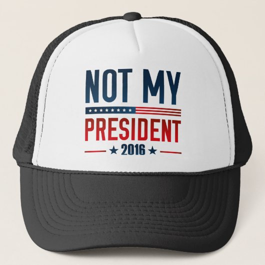 Casquette Pas mon président (Devant)